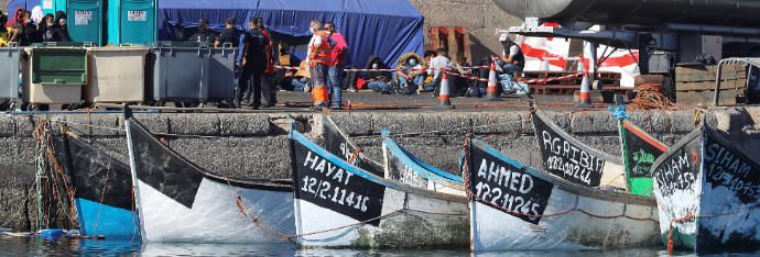 Llegada de migrantes a Canarias en las últimas 24 horas