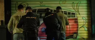 La Policía blinda el Cuadrilátero de La Laguna