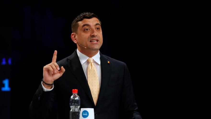 George Simion, el candidato ultranacionalista a las elecciones presidenciales de Rumanía.