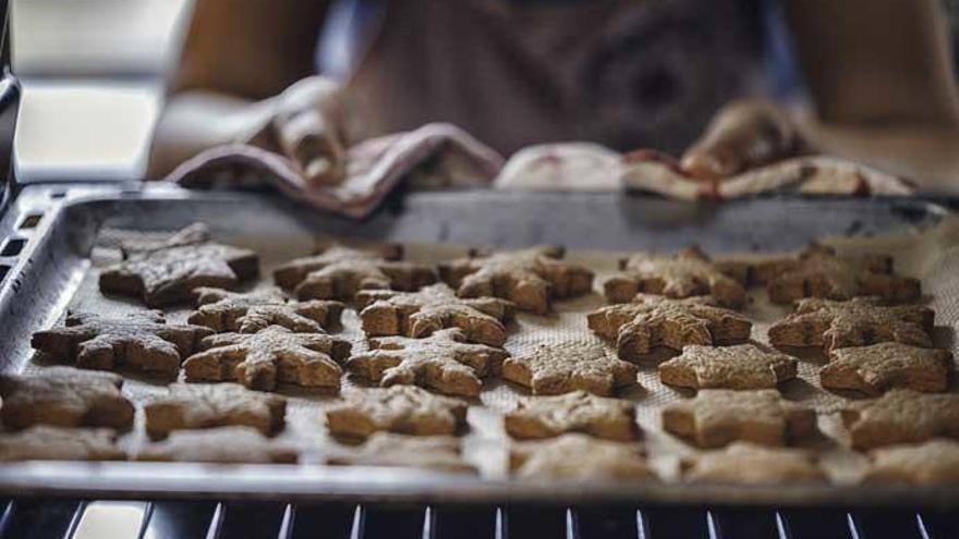 Elaboración de galletas caseras.