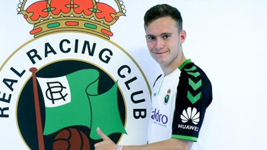 Rafa Tresaco, joven delantero del Racing de Santander, en la órbita de la UD Ibiza