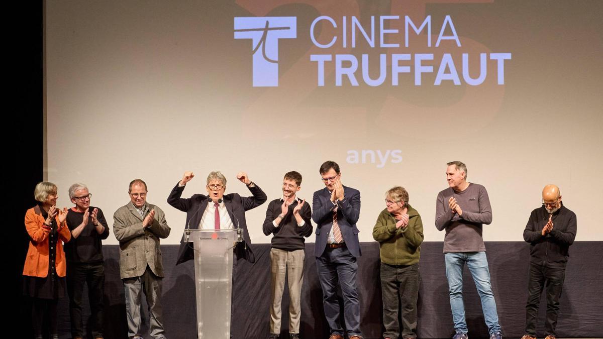 Les fotos de l'acte de celebració dels 25 anys del cinema Truffaut de Girona