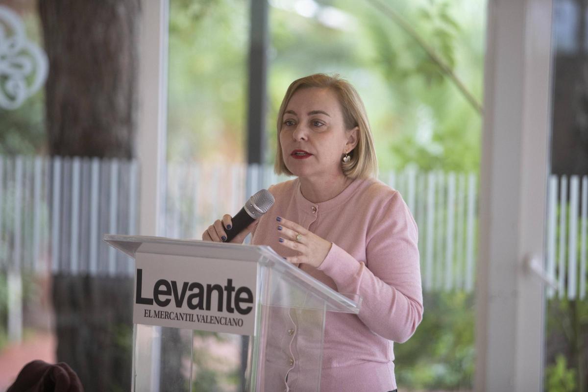 La vicepresidenta primera y diputada de Comarcalización de la Diputació de València, Natàlia Enguix.