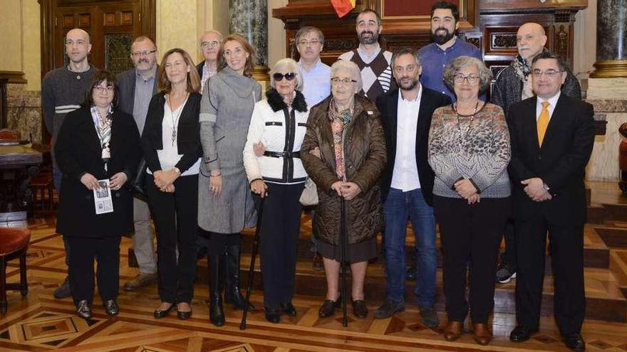 Acto en honor al republicano José Miñones