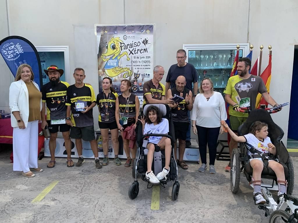 Entrega de premios del Cross Paraíso Xtreme