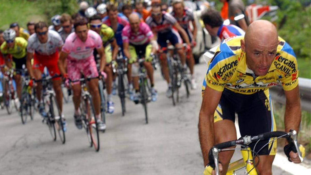Marco Pantani, en una imagen de archivo del Giro 2003