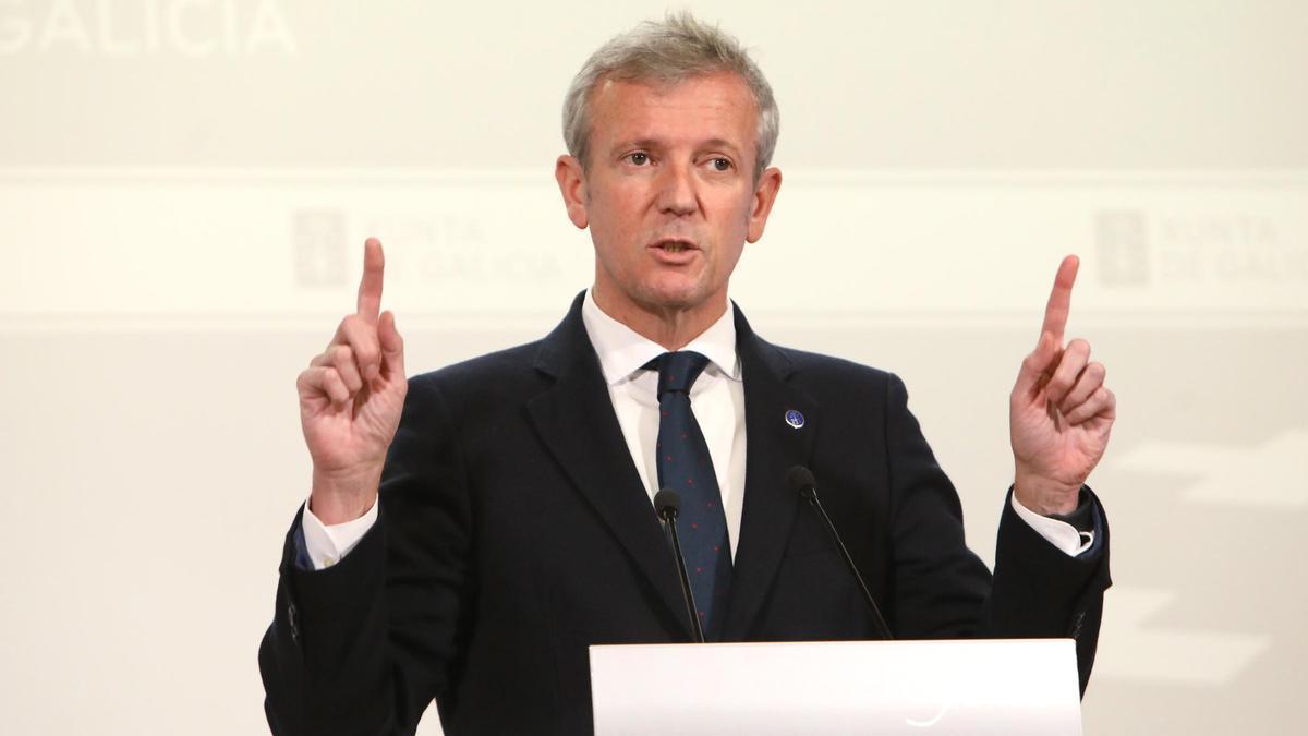 El presidente de la Xunta, Alfonso Rueda. XOÁN ÁLVAREZ