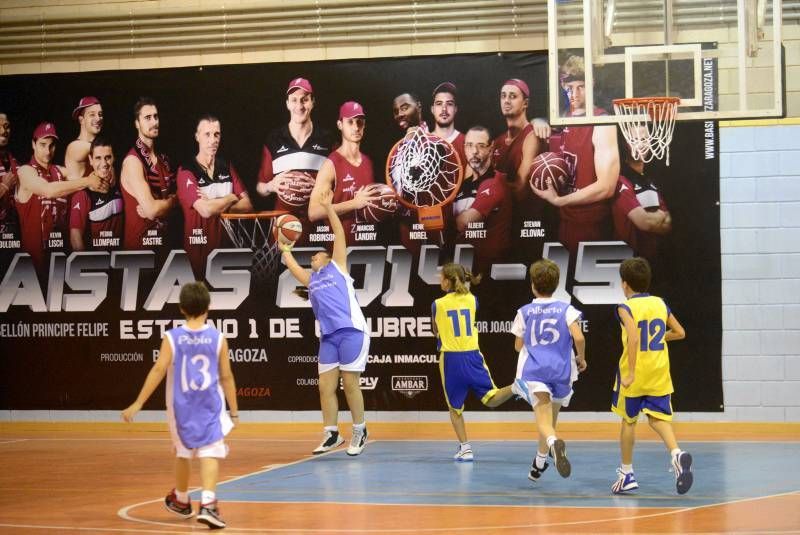 DÍA DEL MINIBASKET. Partidos de las 12:45 horas