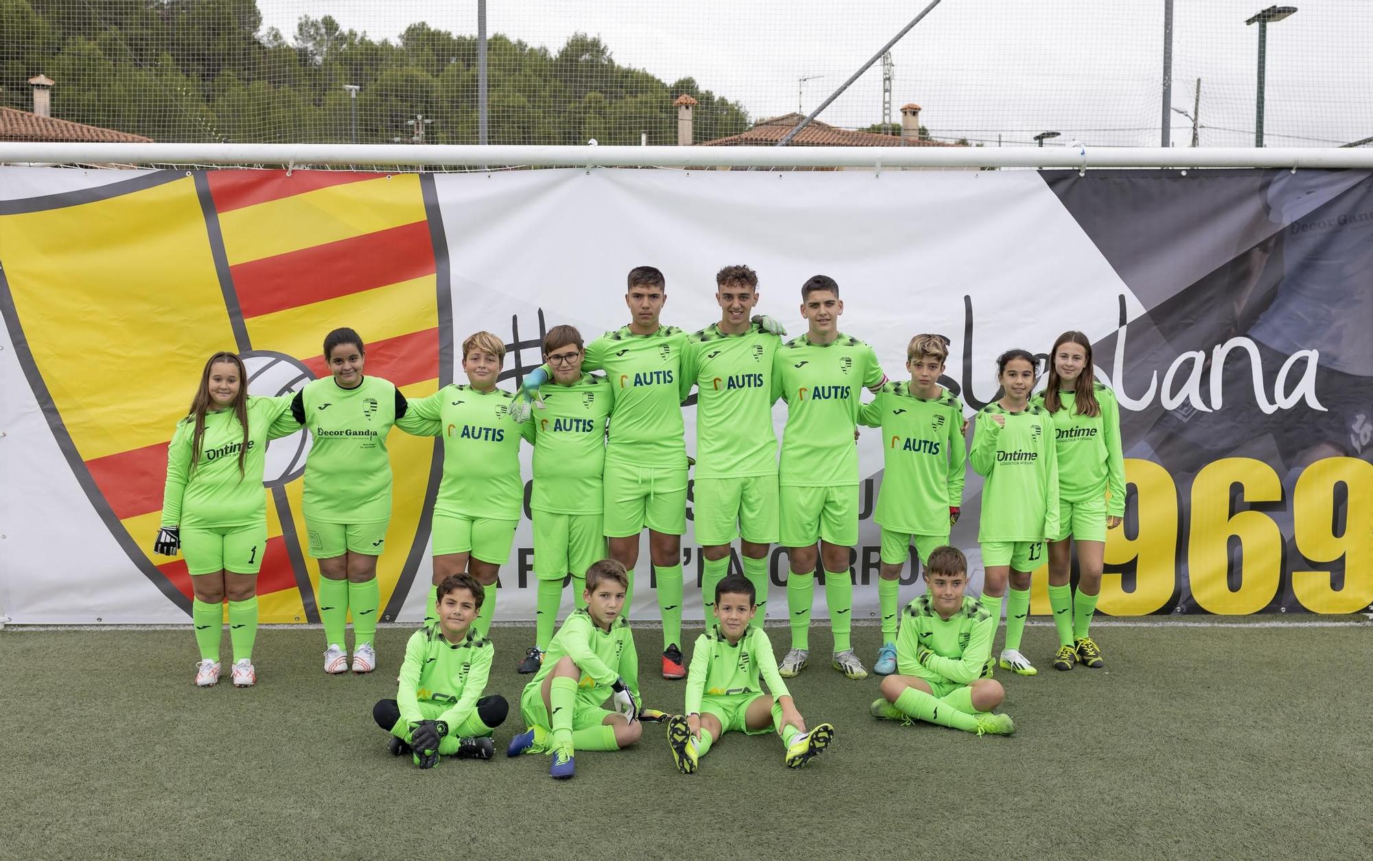 El CE La Font d'en Carròs presenta sus equipos de la temporada 23-24
