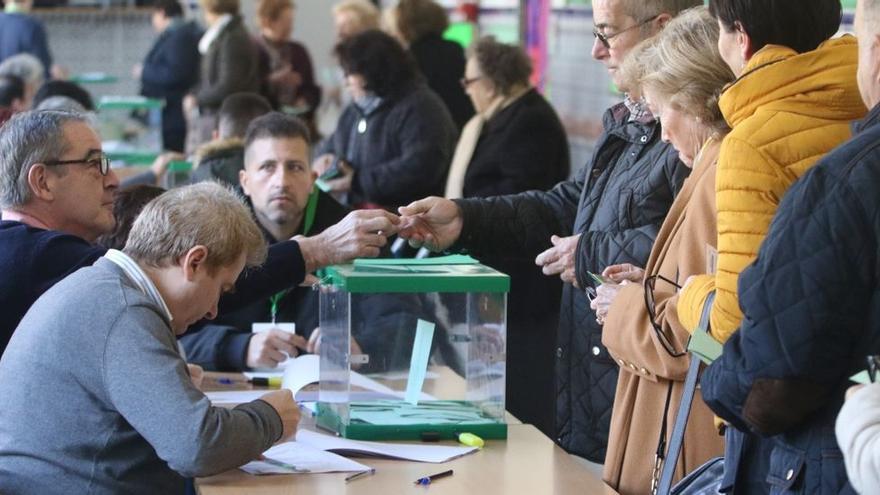 Colegio electoral en Córdoba, en las elecciones andaluzas de diciembre del 2018.