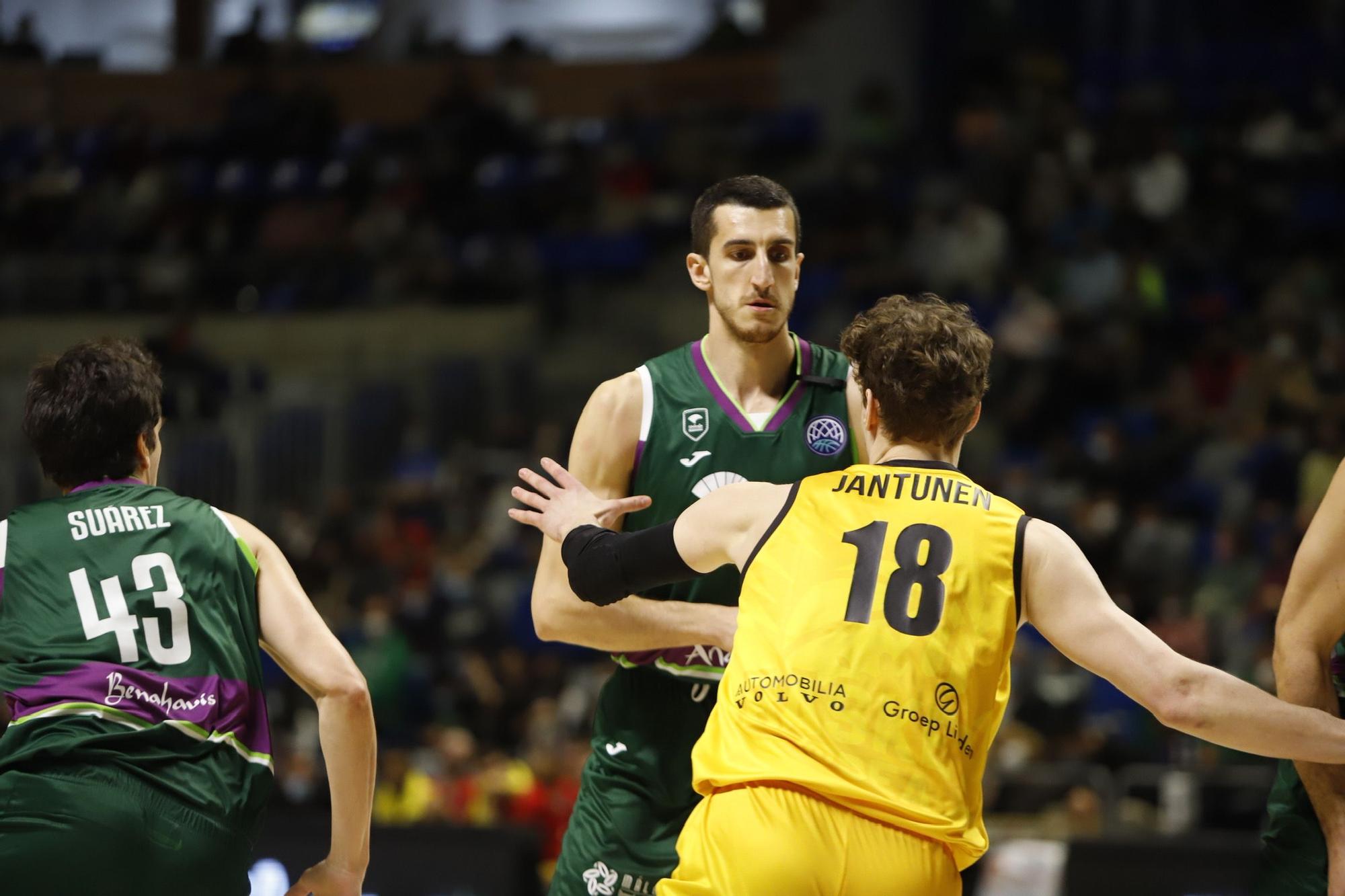 Las imágenes del Unicaja - Filou Oostende de la BCL