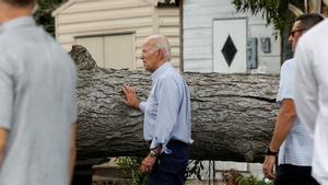 Biden visita a los afectados por el huracán Idalia en Florida