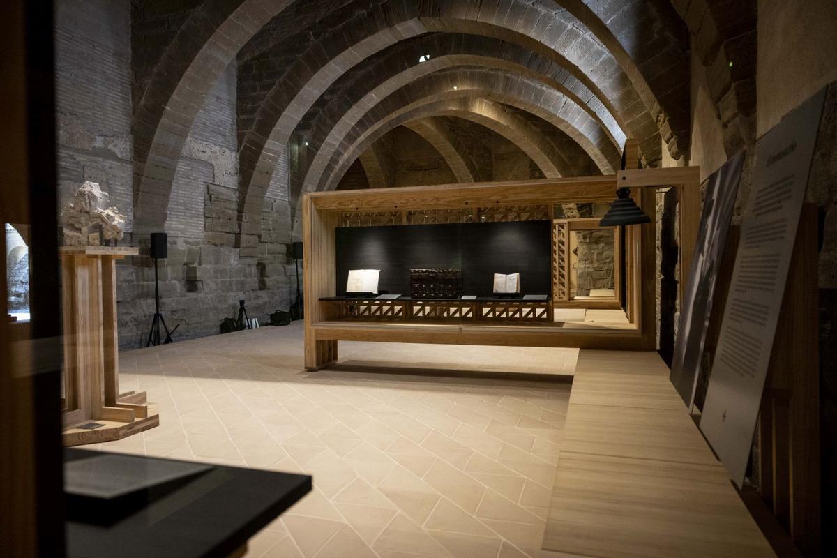 El museo del Monasterio de Sijena.