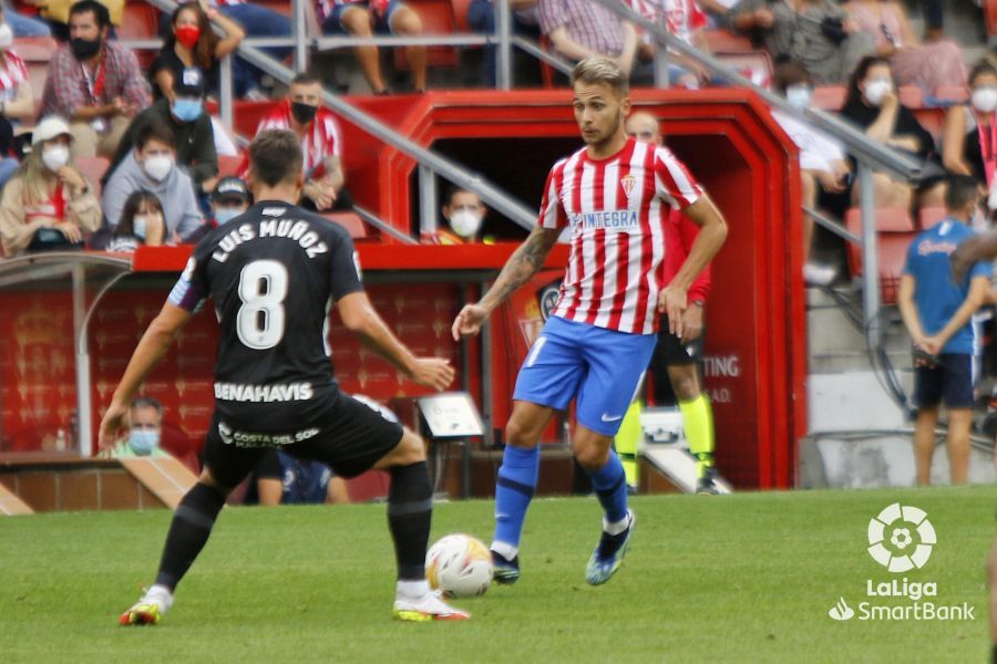 Liga Smartbank 2021/2022 I Partido entre el Sporting y el Málaga CF en El Molinón