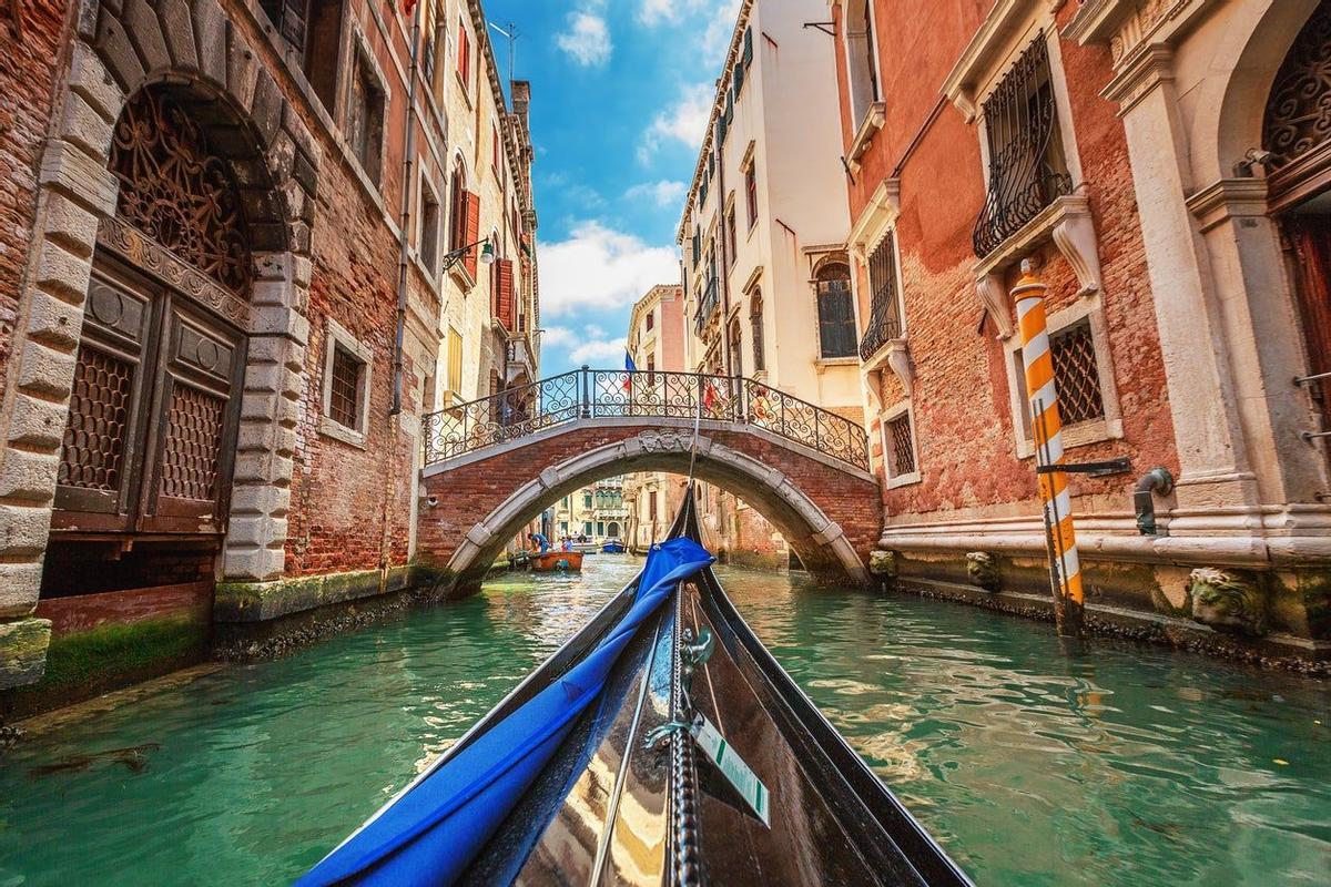Uno de los canales principales de Venecia