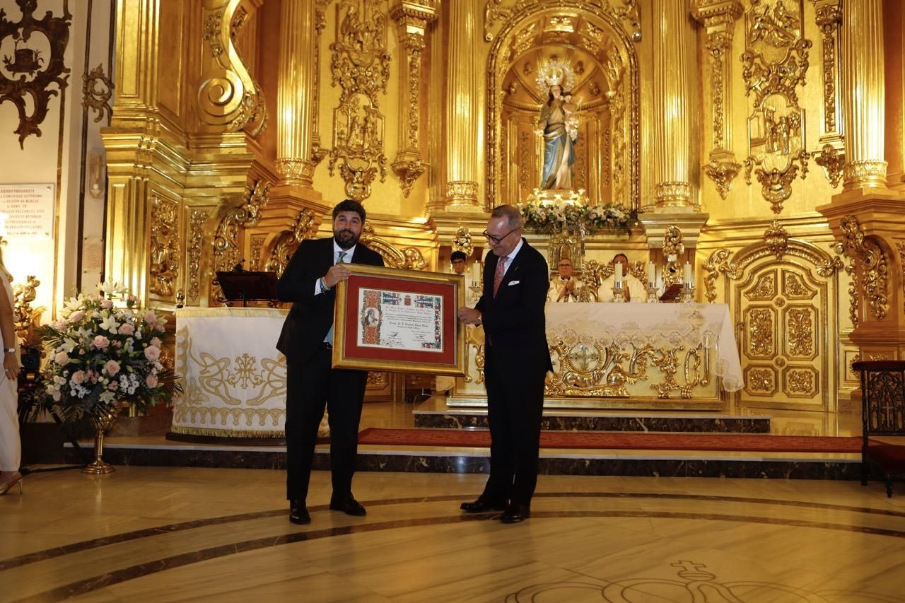 Así ha sido el nombramiento de Fernando López Miras como Mayordomo de Honor del Paso Blanco de Lorca