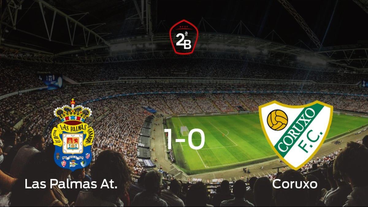 Las Palmas At. gana 1-0 al Coruxo en el Anexo Estadio de Gran Canaria