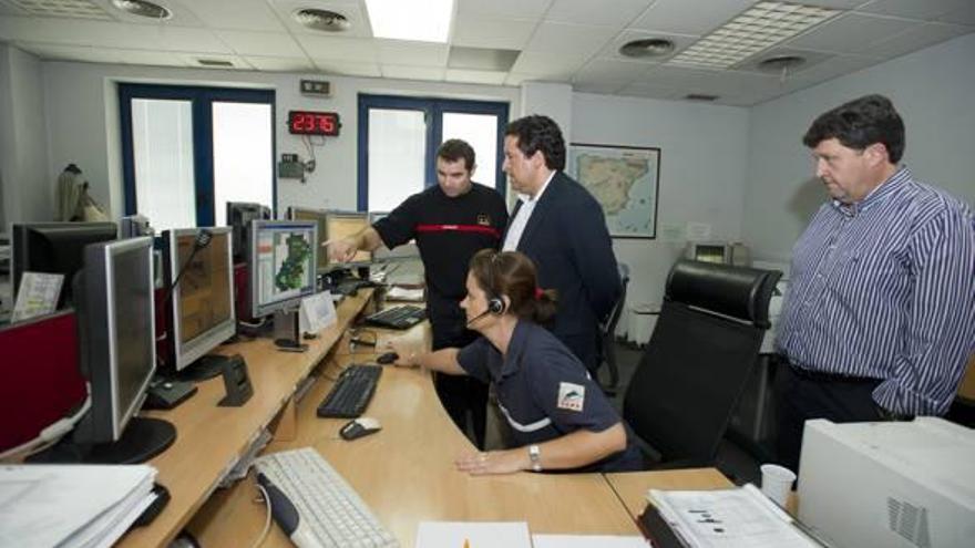 Dependencias del consorciod e bomberos.