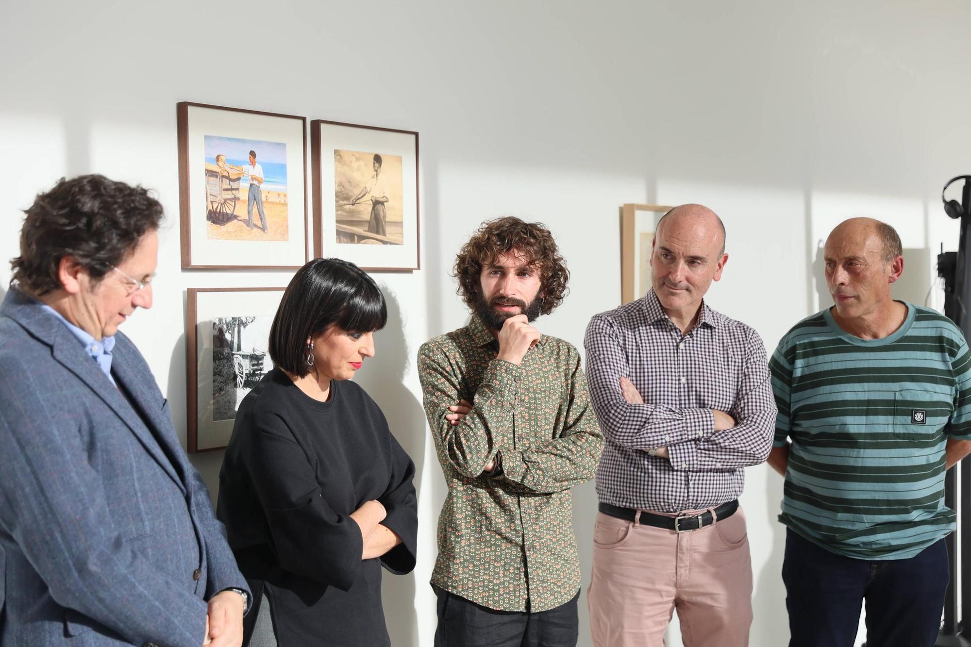 EN IMÁGENES: Así fue la inauguración de la exposición de Pablo Casanueva en el Centro Niemeyer de Avilés