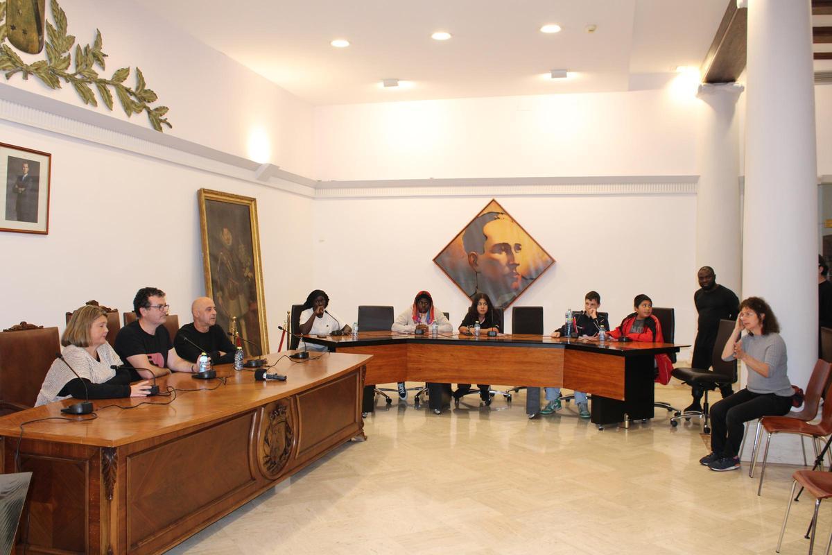 Los alemanes han visitado las instalaciones del ayuntamiento.