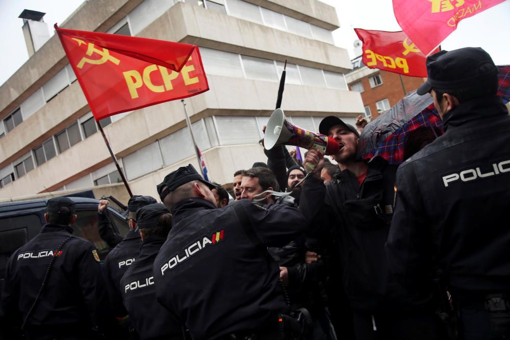 The Cuban flag flies half-mast as police prevent ...