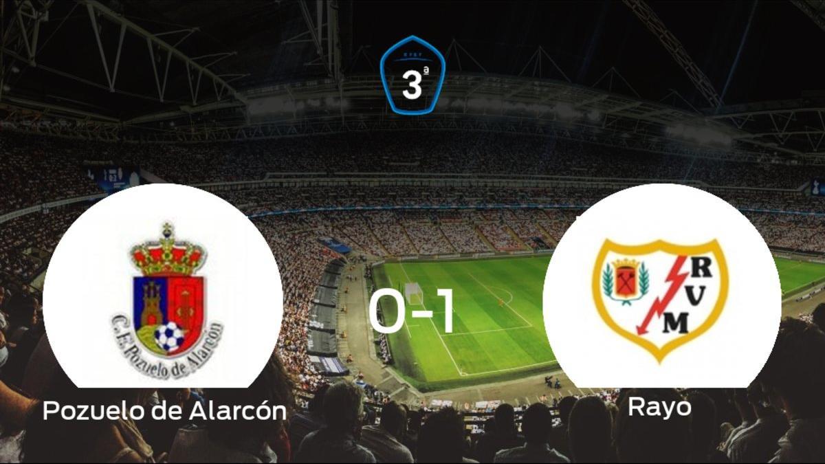 El Rayo B se lleva los tres puntos frente al Pozuelo de Alarcón (0-1)