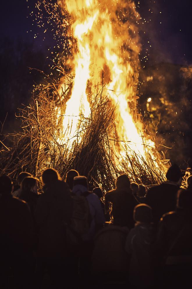 Hoguera en la Noche de Walpurgis