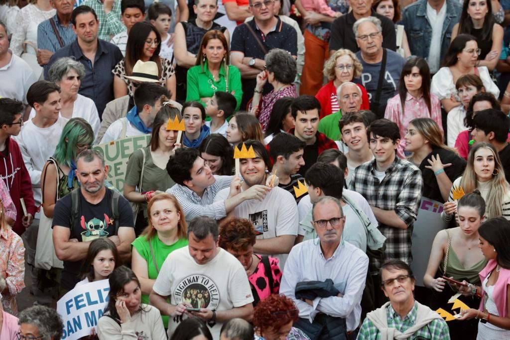 En imágenes: María Neira descorcha las fiestas de San Mateo