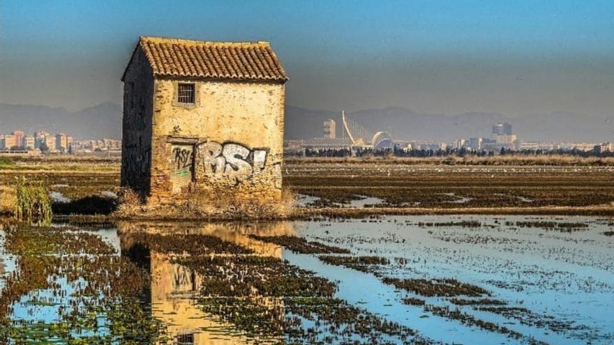 Boina de contaminación que a veces cubre València.