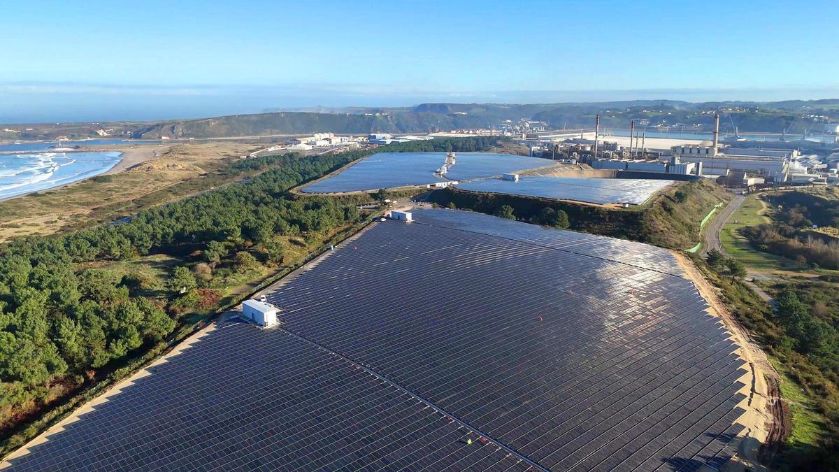 La macroplanta solar para autoconsumo de Azsa.