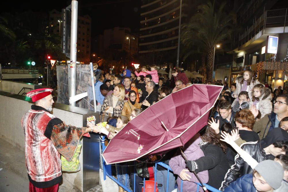 Cabalgata de los Reyes Magos en Alicante.