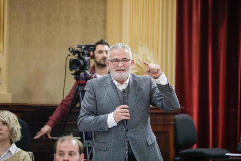 Pleno del Parlament del día 11 de febrero de 2019