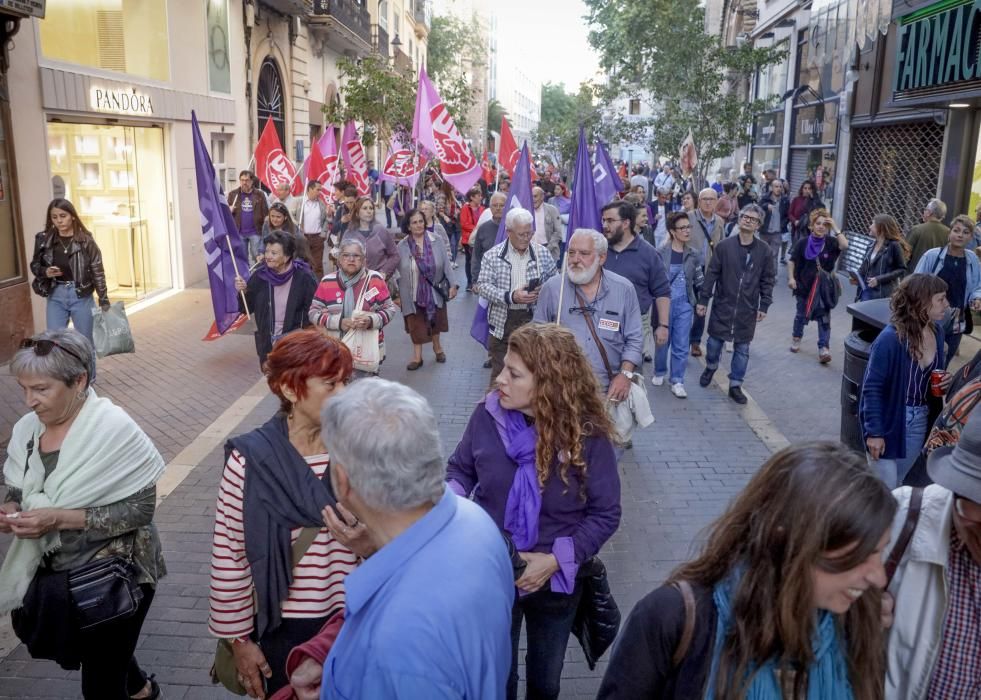 Las mujeres de Mallorca vuelven  a salir a la calle