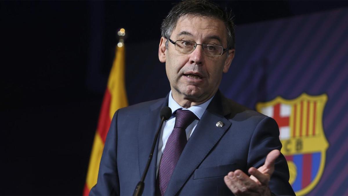 Bartomeu, presente en una reunión de la UEFA