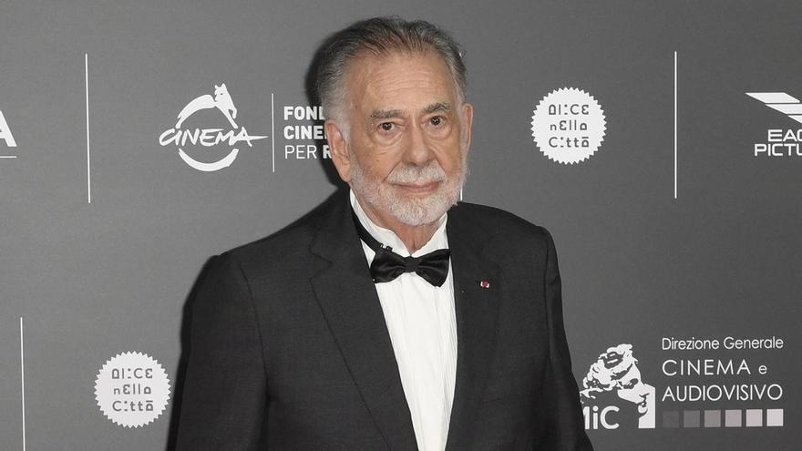 Francis Ford Coppola, en Roma, presentando su última película, 'Megalopolis'