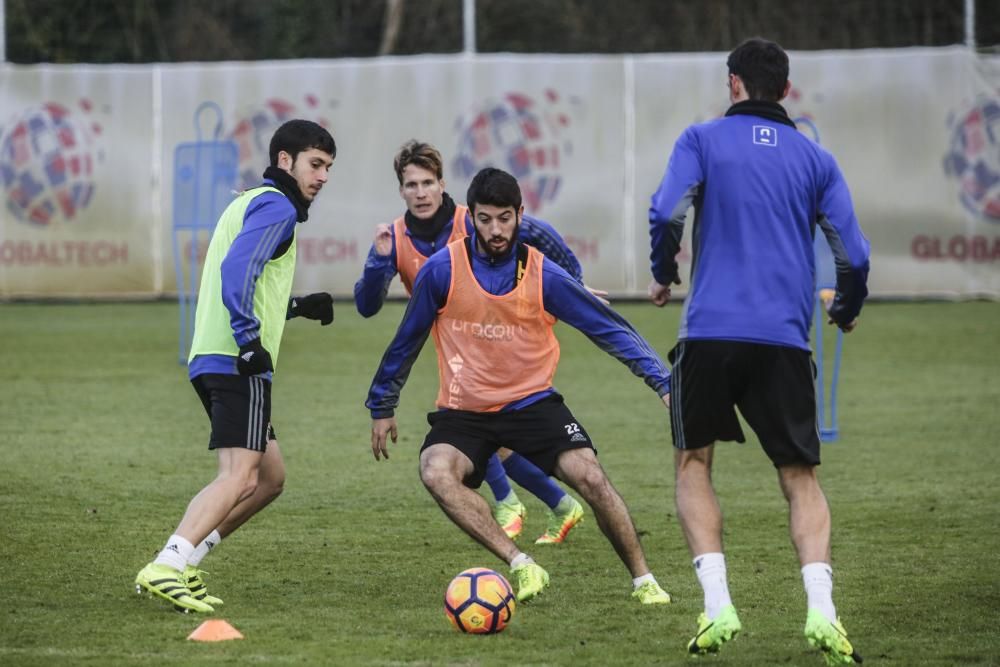 Entrenamiento del Real Oviedo