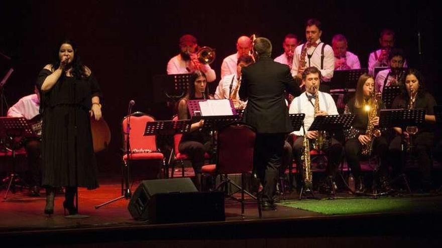 Imagen del Concerto de Nadal del Obradoiro de Música Moderna. // Bernabé / Cris M.V.