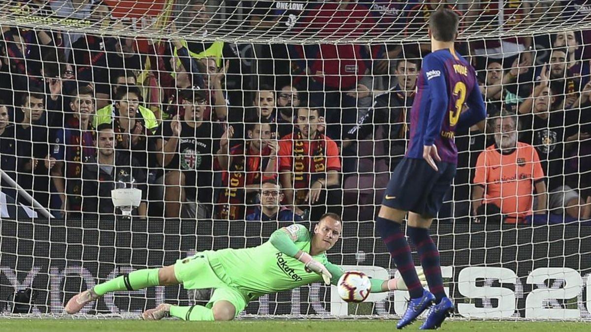 Ter Stegen es todo un seguro de vida