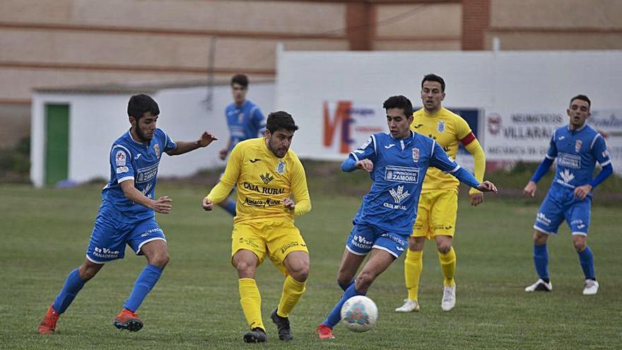 Partido de Liga entre Villaralbo y Bovedana. | E. F.