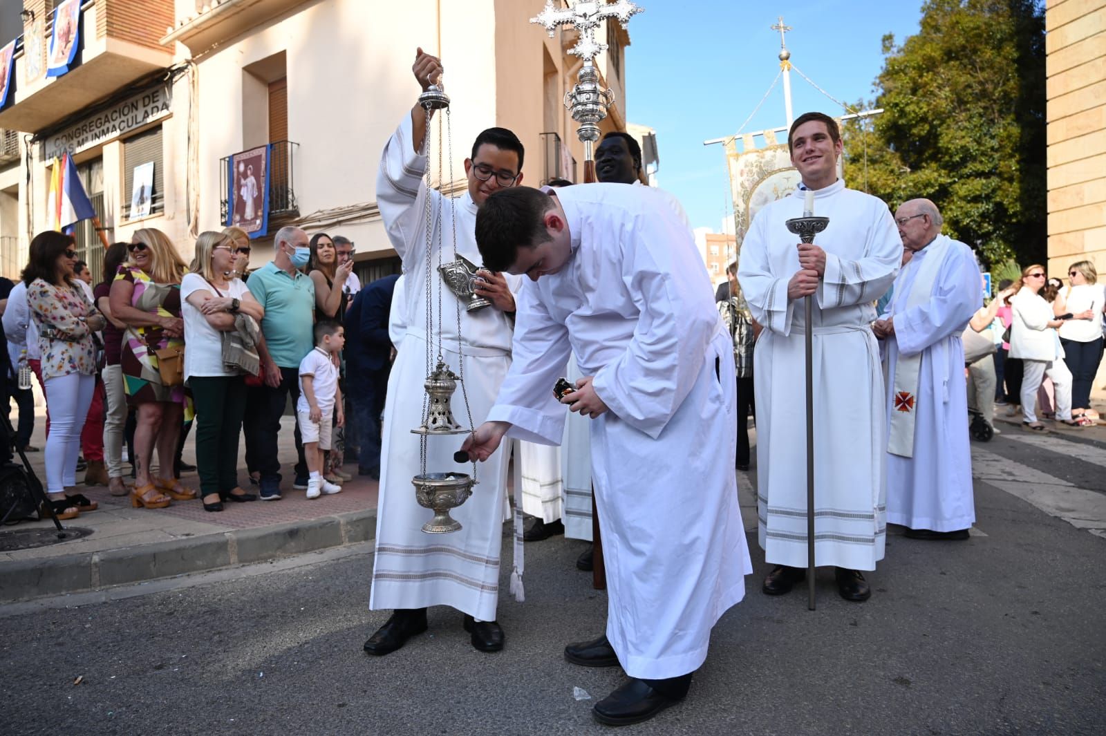 Las imágenes de la misa y la procesión del día de Sant Pasqual en Vila-real