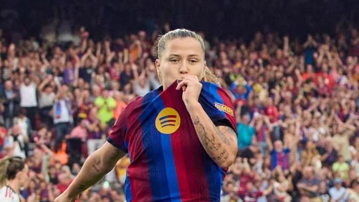 Claudia Pina, protagonista con el Barça