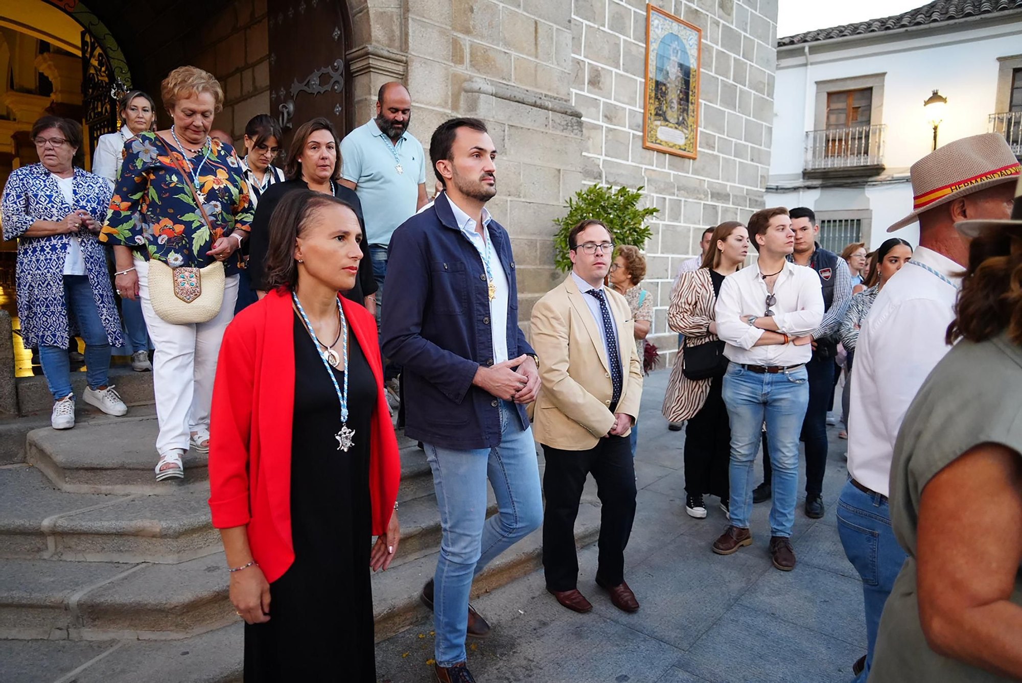 La Virgen de Luna abandona Villanueva de Córdoba para regresar a su santuario