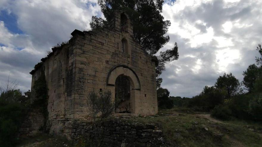 L’ermita pateix un deteriorament progressiu | ARXIU/AJ. DE MONISTROL DE M.