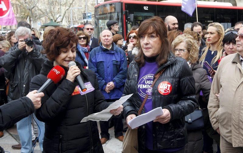 La jornada del 8M en Aragón