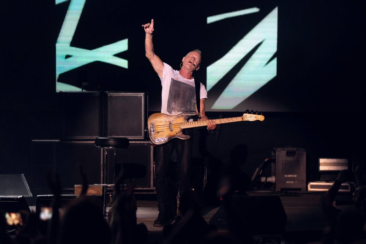 Concierto de Sting en Les Nits d'Occident celebrado en los jardenes del Palau de Pedralbes Concierto de Sting en Les Nits d'Occident celebrado en los jardenes del Palau de Pedralbes