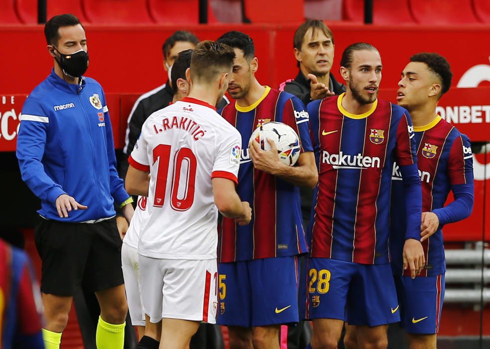 Sevilla - Barça, en imatges