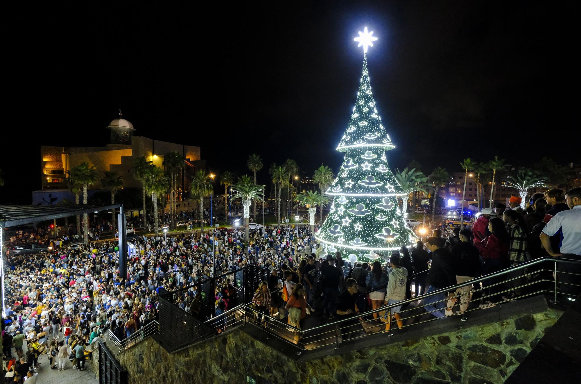 Encendido de navidad de Las Arenas y/o Alisios