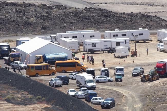 FUERTEVENTURA - BRAD PÌTT RODANDO UNA ESCENA DE LA PELICULA �?Allied�? - 24-05-16 - FOTO: GABRIEL FUSELLI