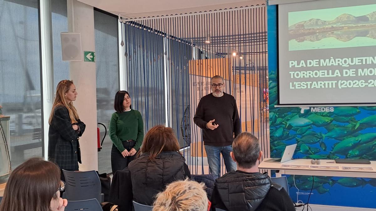 La presentació del pla de màrqueting.