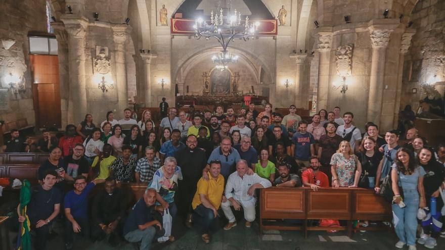 La basílica de Mérida, centro internacional de peregrinos